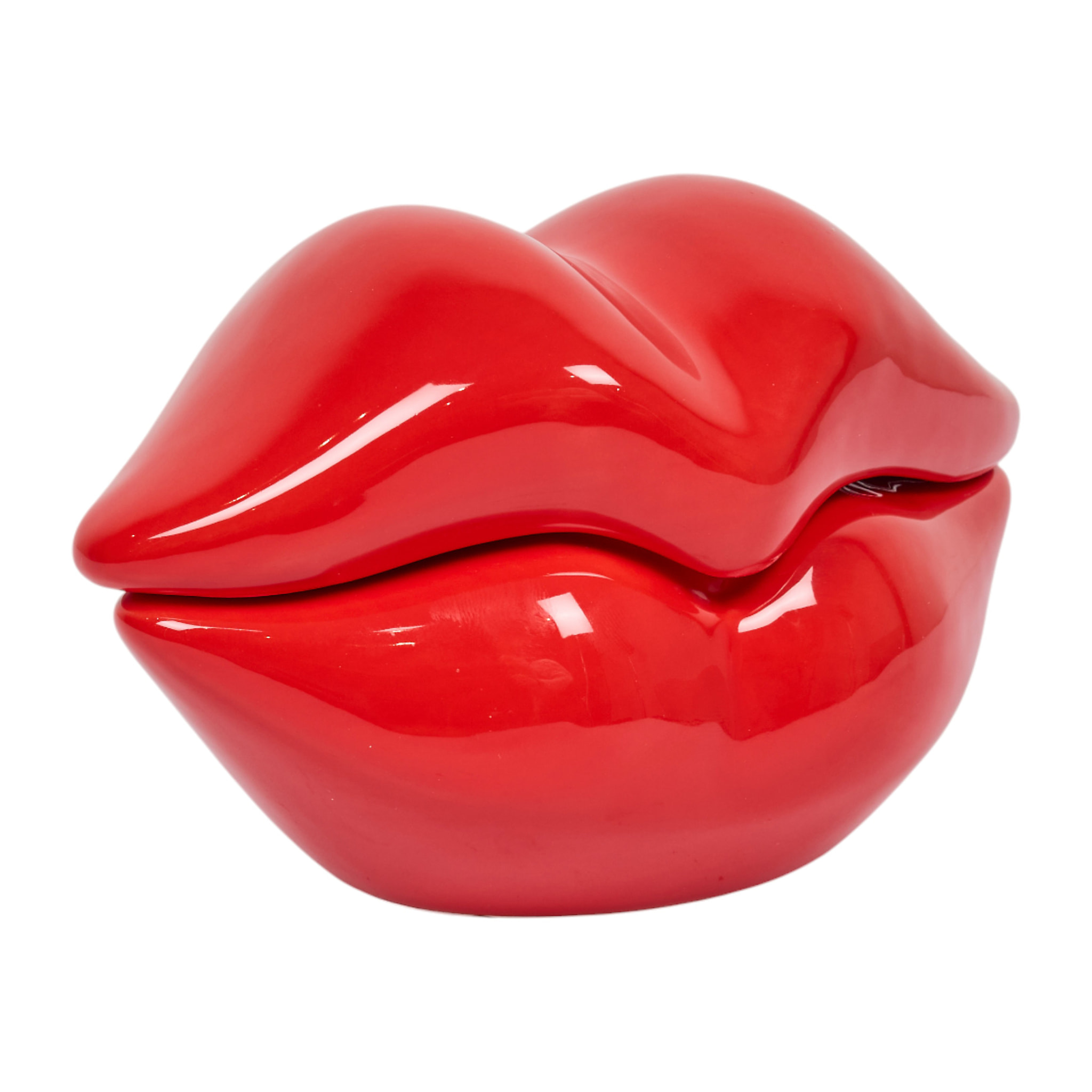 Bougie parfumée - THE CONCEPT FACTORY - Bouche - Décorative - Rouge
