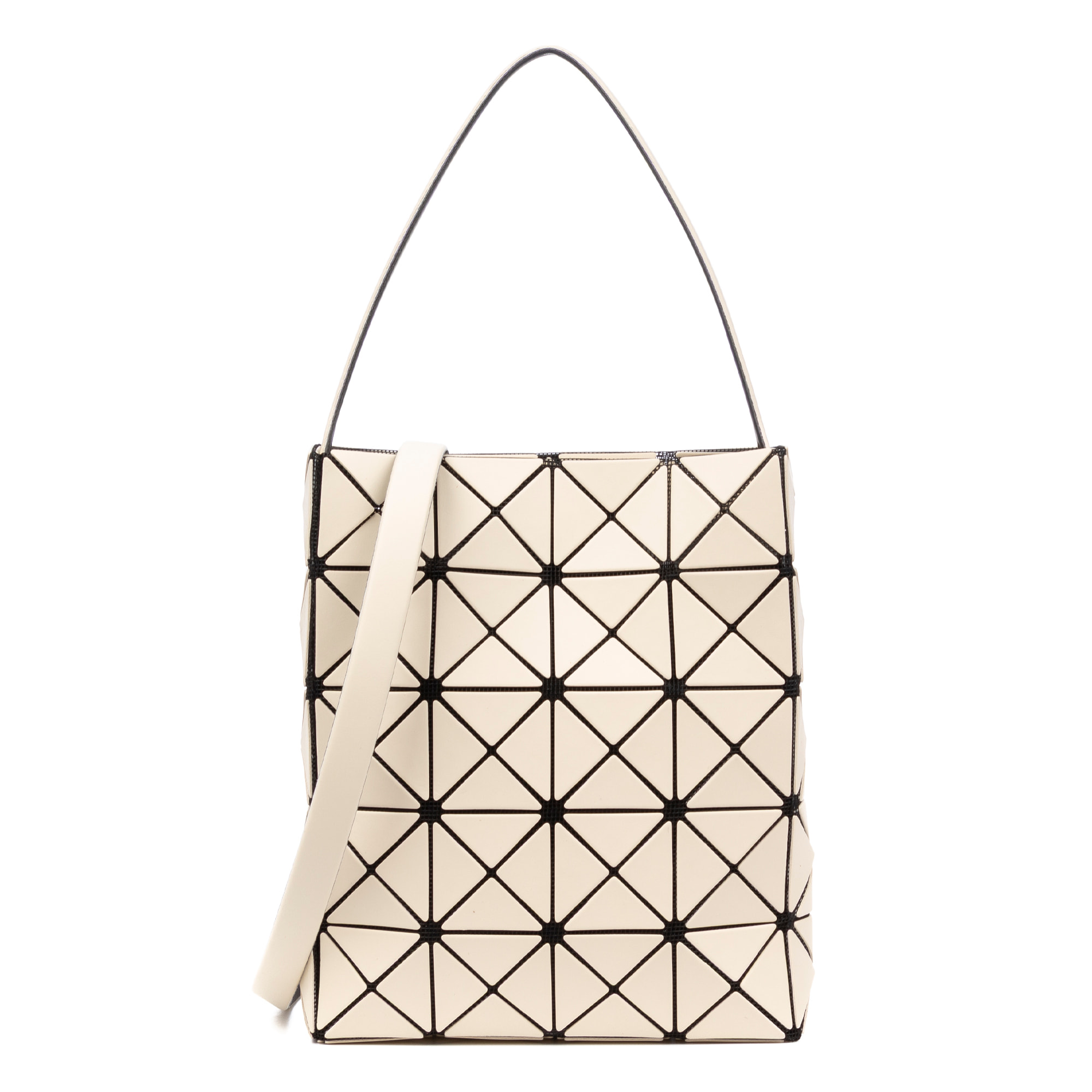 Aterno borsa a tracolla e a mano con design geometrico.