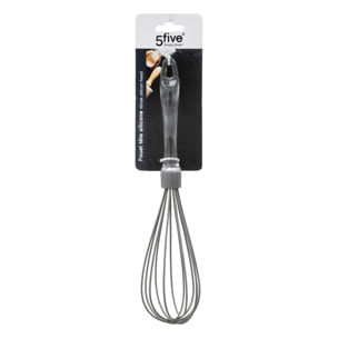 Fouet en silicone gris