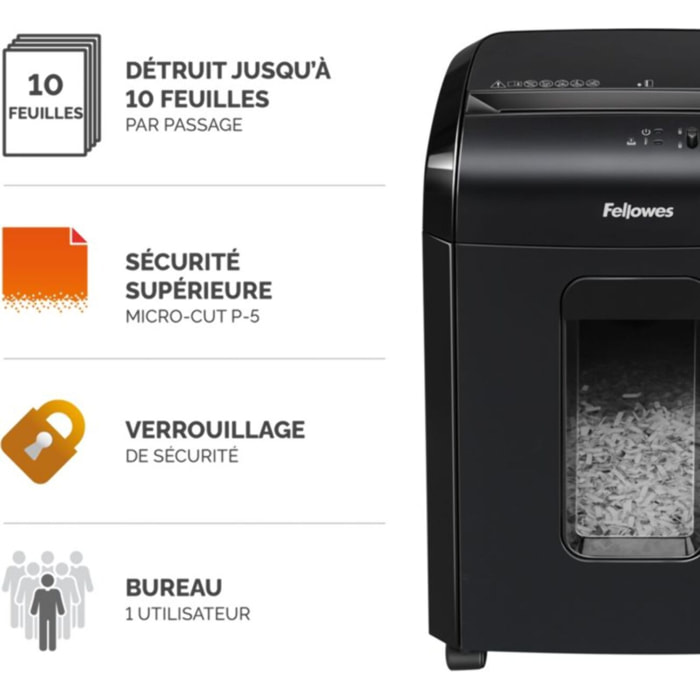 Destructeur FELLOWES 10M