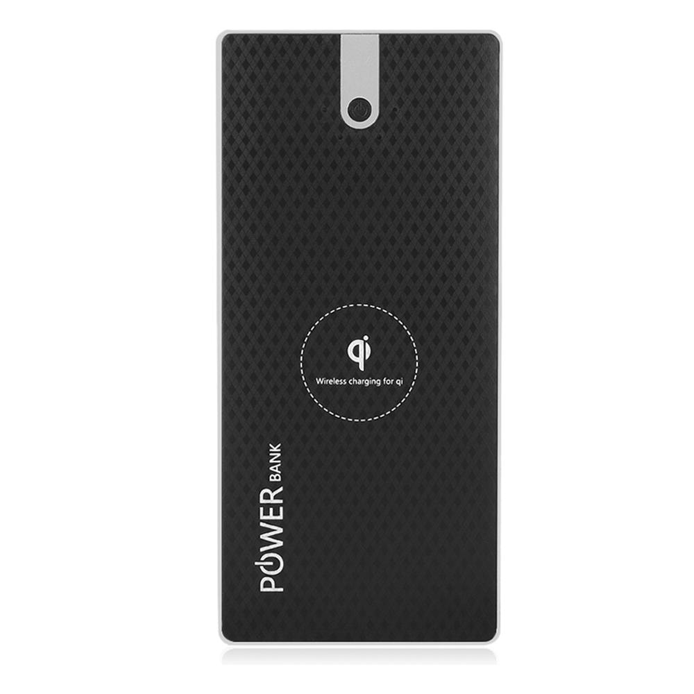 Wireless Powerbank 20.000mAh - Negro / Plata