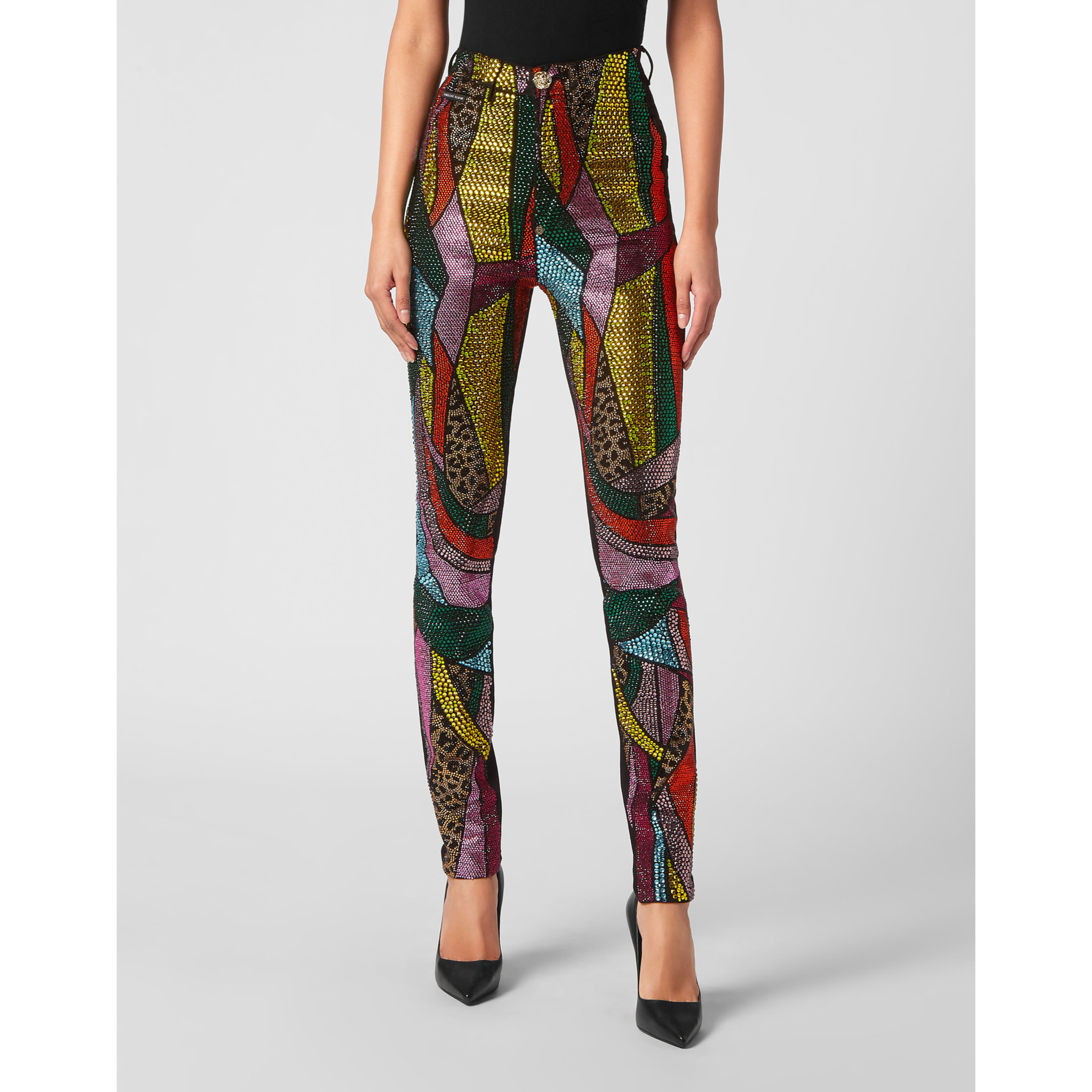 PHILIPP PLEIN Super High Waist Jegging