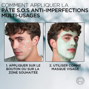 L'Oréal Paris Men Expert Derma Control Pâte S.O.S Anti-Imperfections 45ML