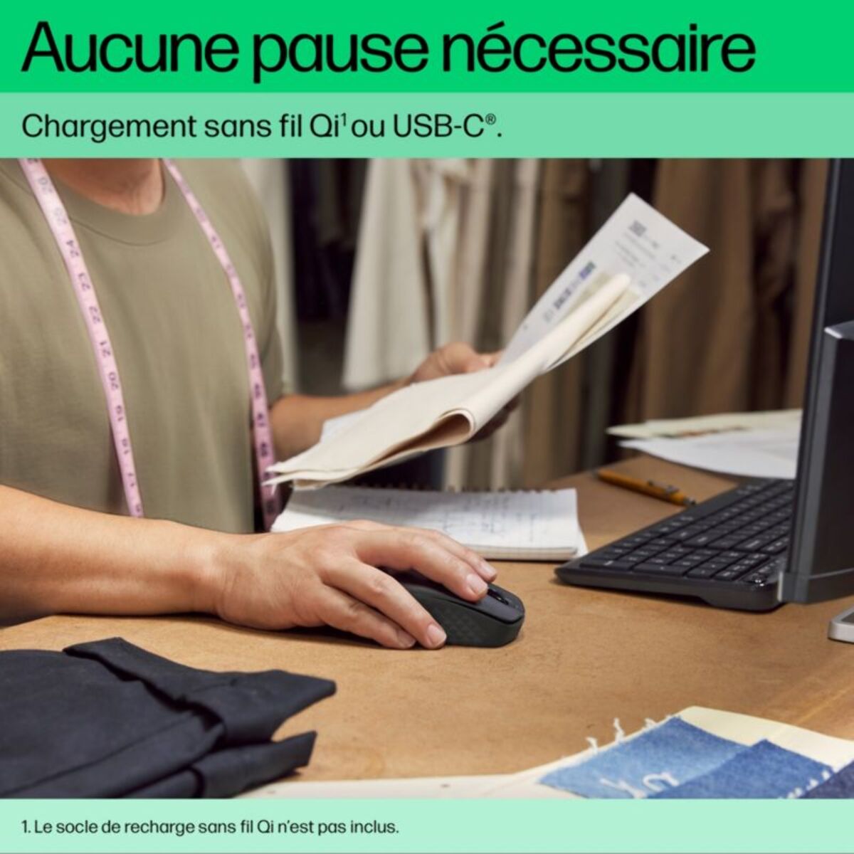 Souris sans fil rechargeable HP 690 rechargeable