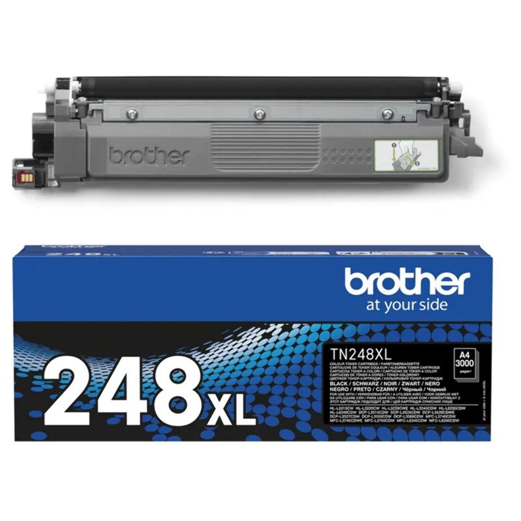 Toner BROTHER TN248XLBK Noir