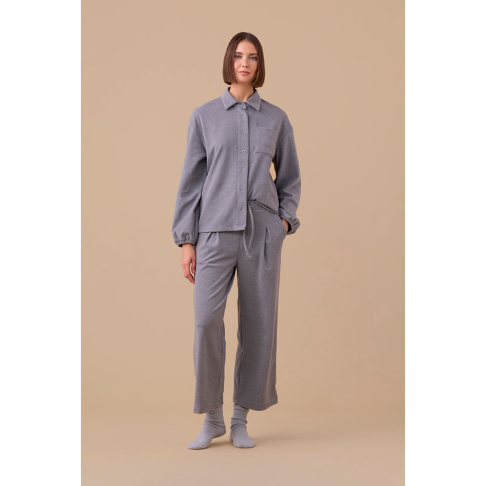 Completo donna loungewear in micropile articolo ross Noidinotte