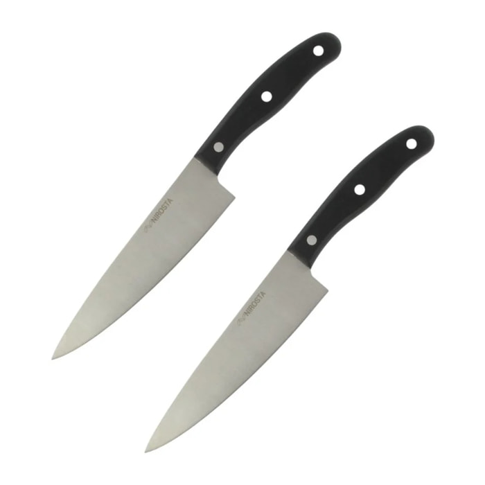 Set de 2 couteaux de cuisine 31 cm en inox Nirosta Fit