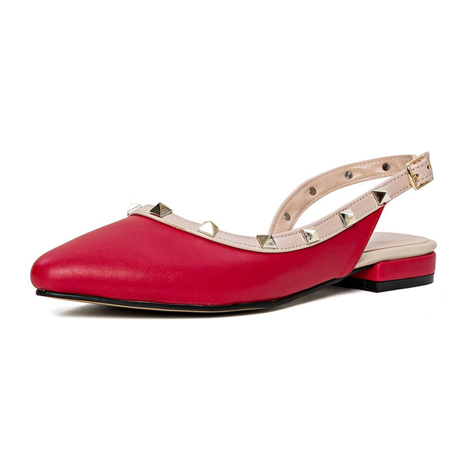 Sandali Donna colore Rosso -1cm