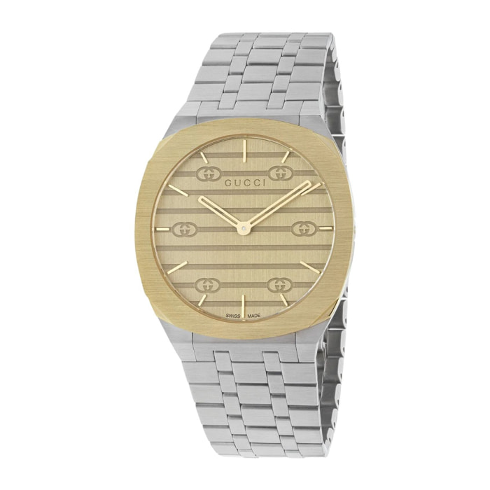 Reloj Gucci YA163403 Mujer Analogico Cuarzo con Correa de Acero inoxidable