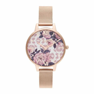 Reloj Olivia Burton OB16LP01 Mujer Analogico Cuarzo con Correa de Acero inoxidable