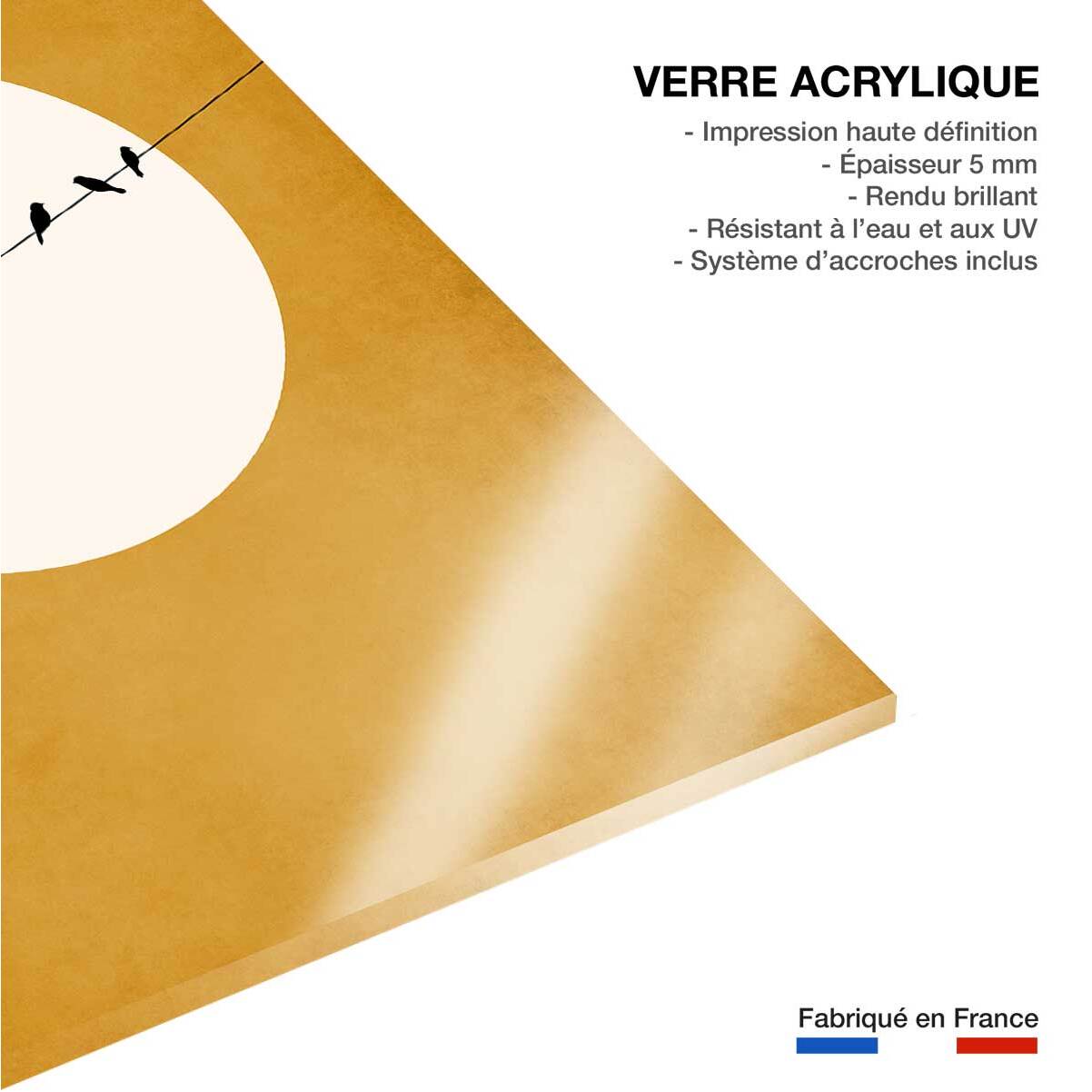 Tableau dessin Gazouillis Tableau plexiglas