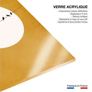 Tableau dessin Gazouillis Tableau plexiglas