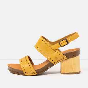 Sandalias con tacón 1864 ROMA YELLOW/ I WISH color Yellow