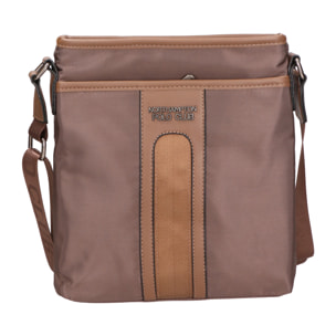 Borsa a tracolla da Uomo in Ecopelle Prodotto Vegano 25x27x4 cm