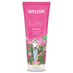 WELEDA - Crème de Douche Love Rose Délicate - 200 ml
