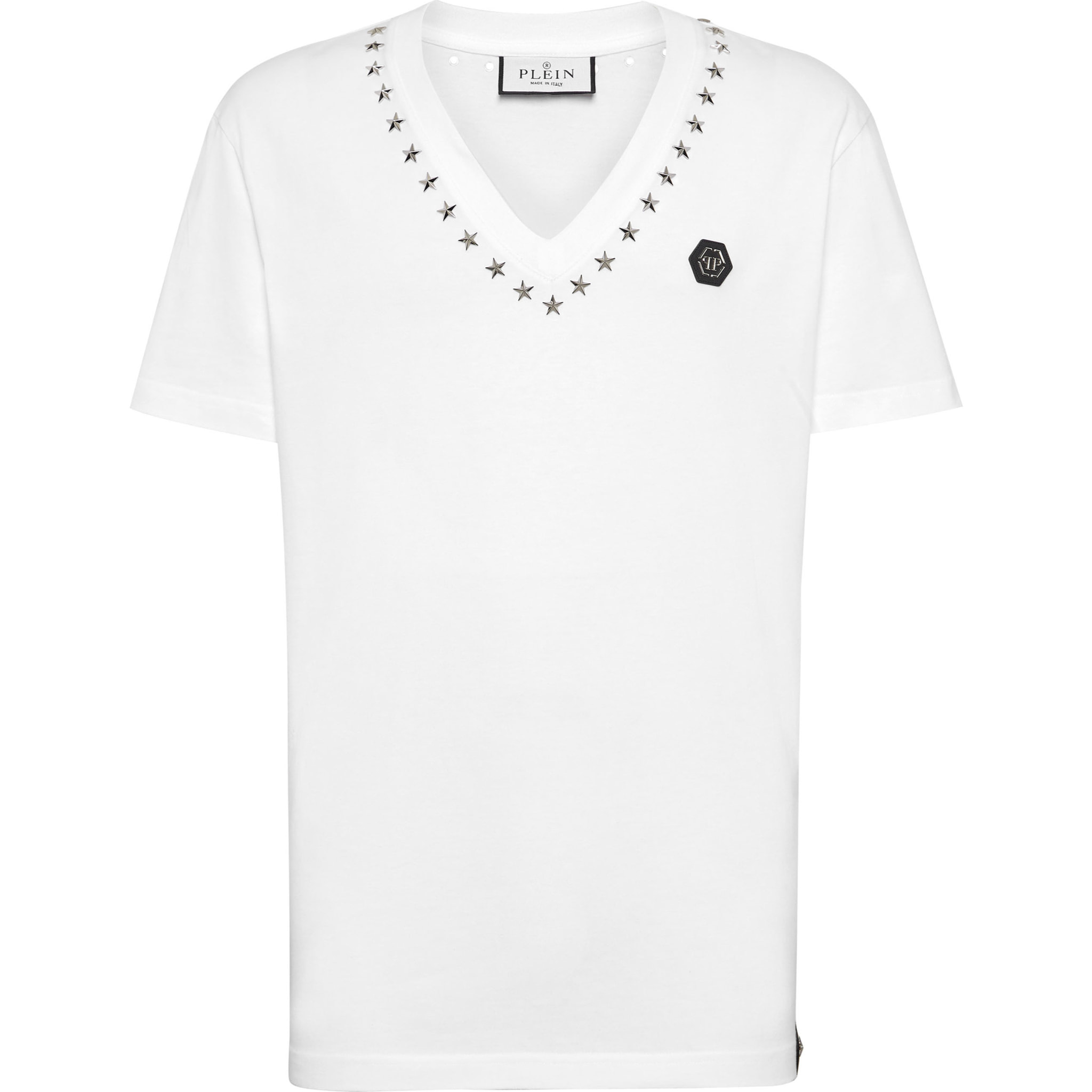 PHILIPP PLEIN Camiseta cuello pico