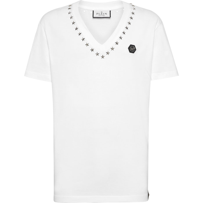 PHILIPP PLEIN Camiseta cuello pico