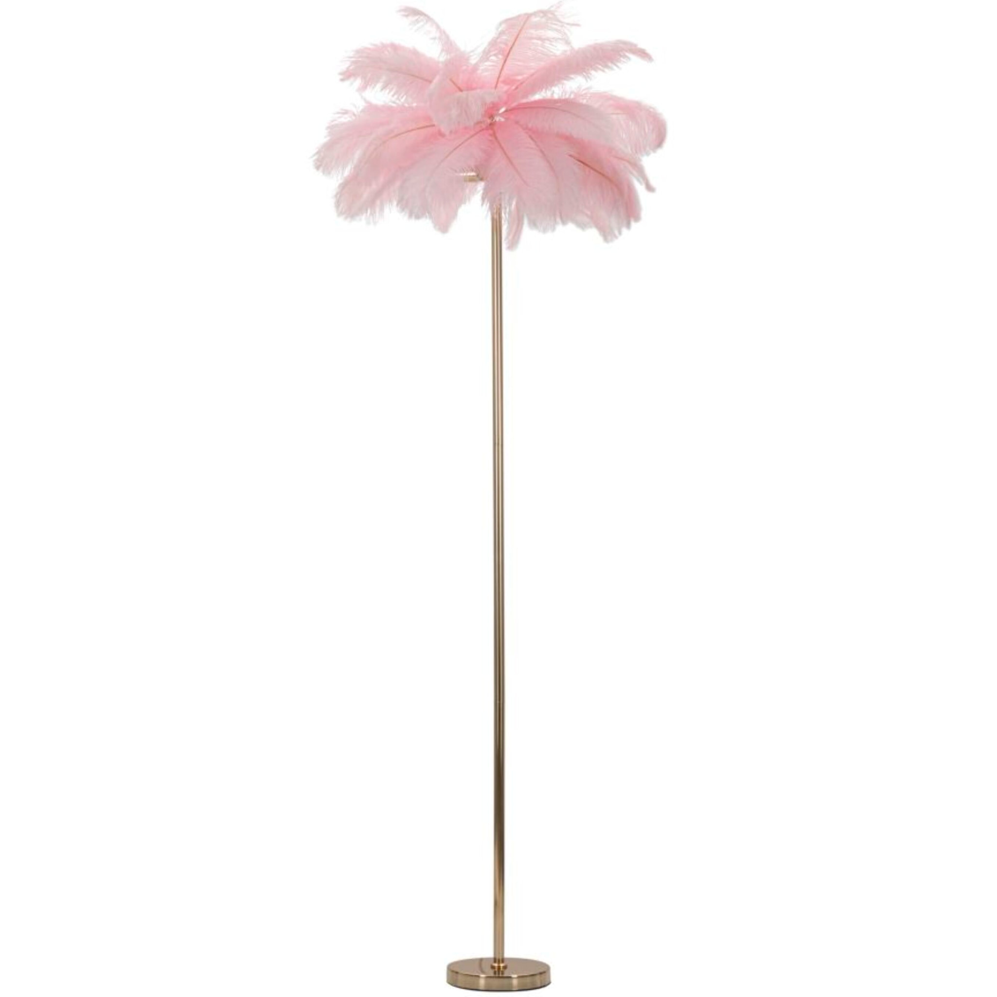 LAMPADA DA TERRA PALM ROSA CM Ø 55X160