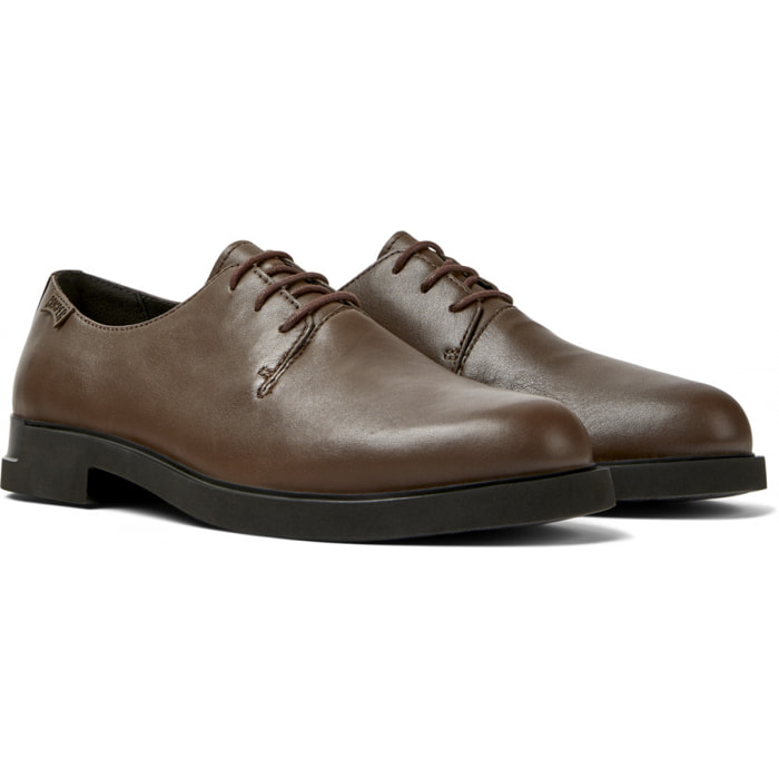 CAMPER Iman - Zapatos de cordones Burdeos Mujer