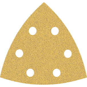 Abrasifs triangulaires C470 Expert BOSCH 93x93 mm grain 180 - 50 feuilles - 2608900931