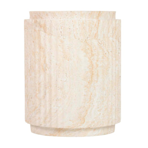 Mesa Auxiliar/taburete Marrón Sedit 36x36x45 Cm