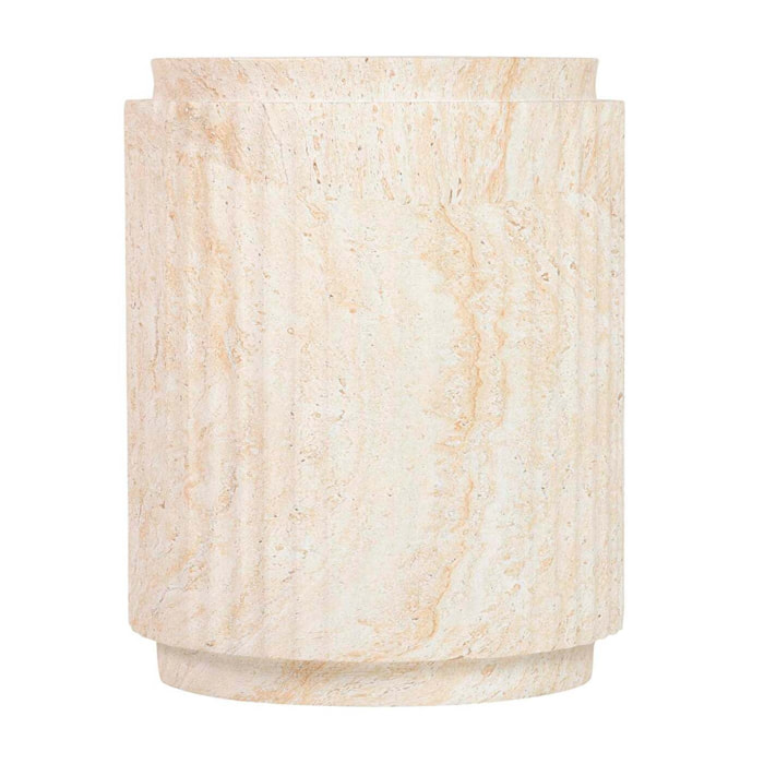 Mesa Auxiliar/taburete Marrón Sedit 36x36x45 Cm