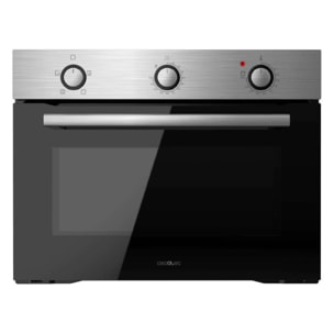 Horno Integrable 45cm de Alto Bolero Hexa C134500 Inox A 2600W, 56L de Capacidad