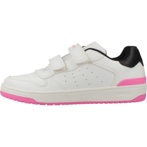 Zapatillas Niña de la marca GEOX  modelo J WASHIBA GIRL BLANCO