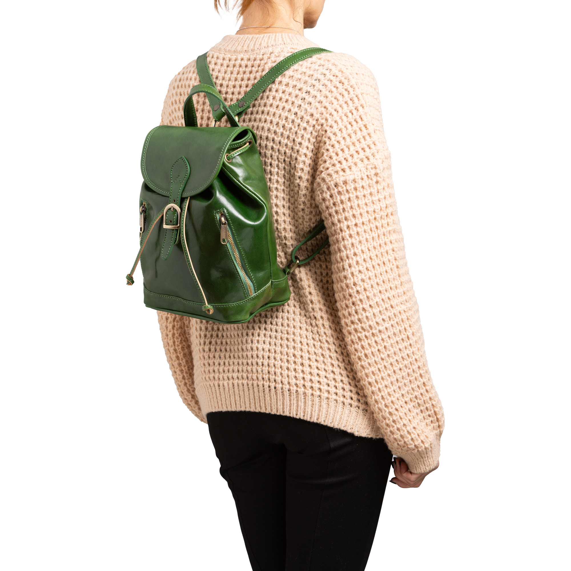 Borsa a spalla  da donna In Vera pelle Made in Italy 20x29x14 cm