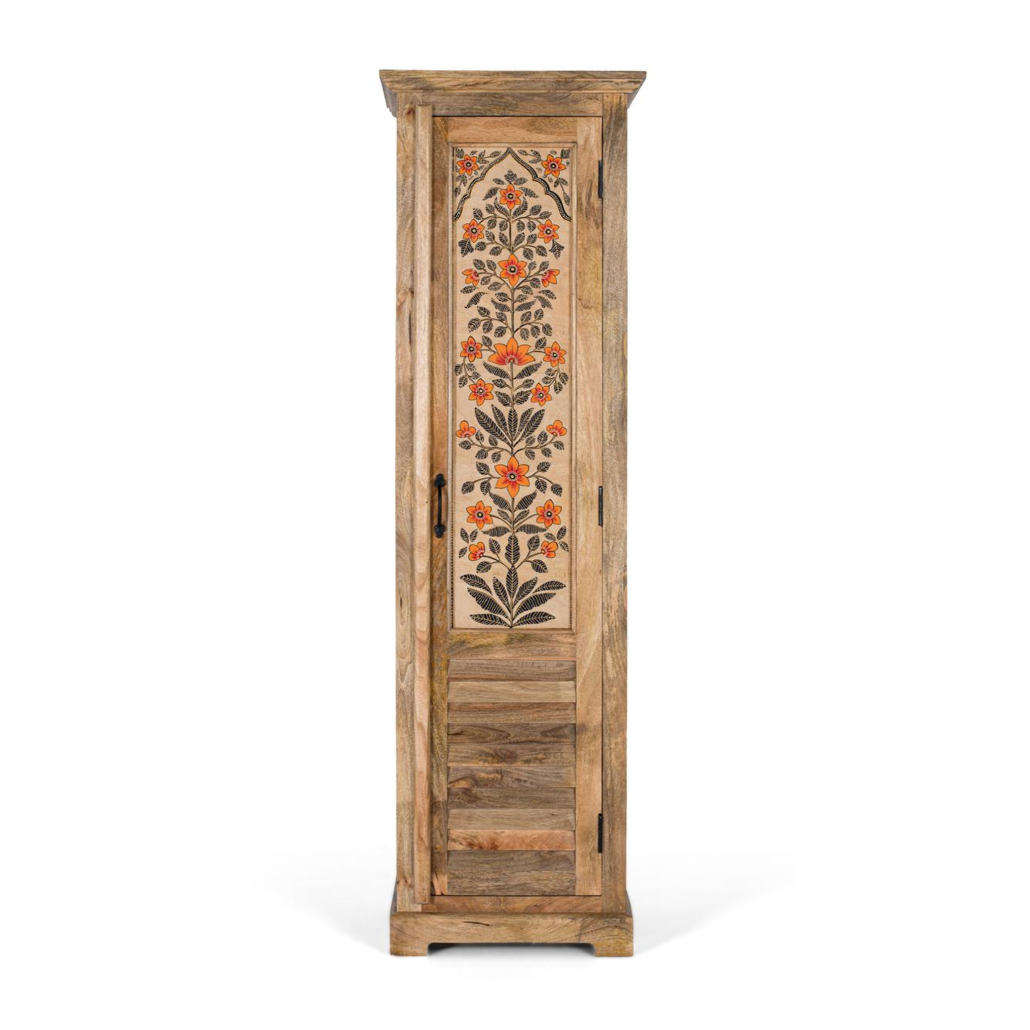 Armario de Madera de Mango 55 Cm Estilo Étnico Colonial