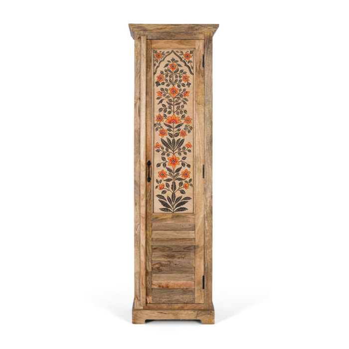 Armario de Madera de Mango 55 Cm Estilo Étnico Colonial