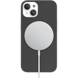 Coque bumper WOODCESSORIES iPhone 14 Plus BioCase noir