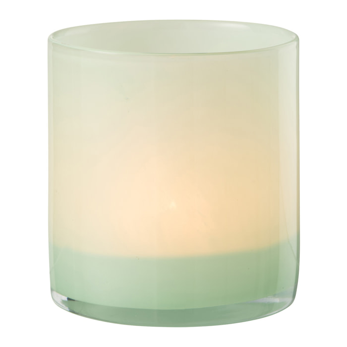 J-Line photophore Jade - verre - vert clair - medium