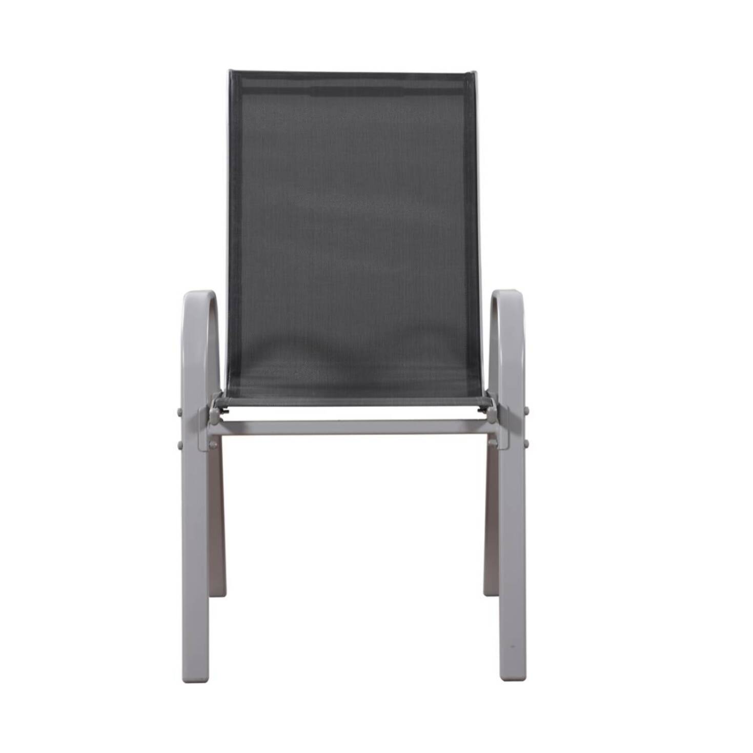 Fauteuil jardin Textilène "Cordoba" - Phoenix - Gris foncé - Lot de 2