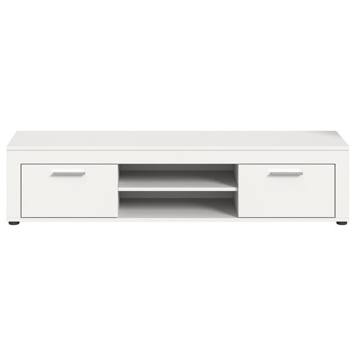 Stafford - meuble tv - blanc - 160 cm - Blanc