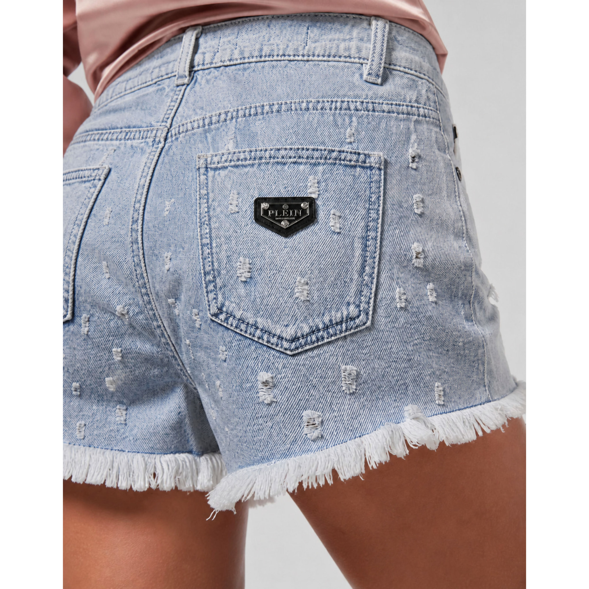 PHILIPP PLEIN Shorts muy cortos