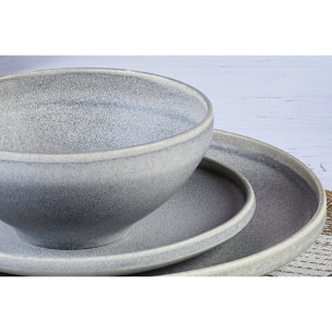 Service Les Essentiels STONE - 18 pièces - Gris lune