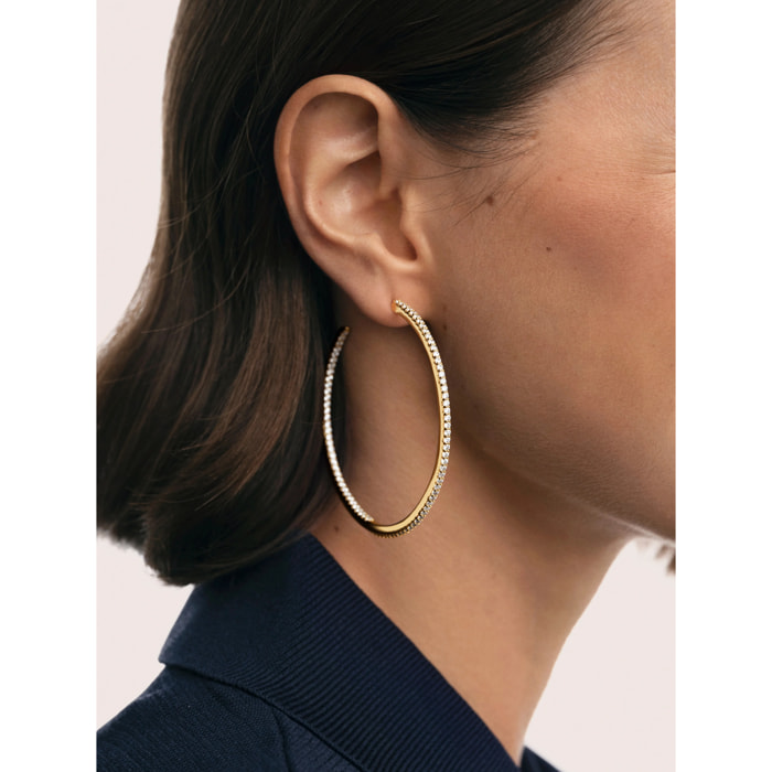 Pendientes Aro Scarlett XL Baño Oro