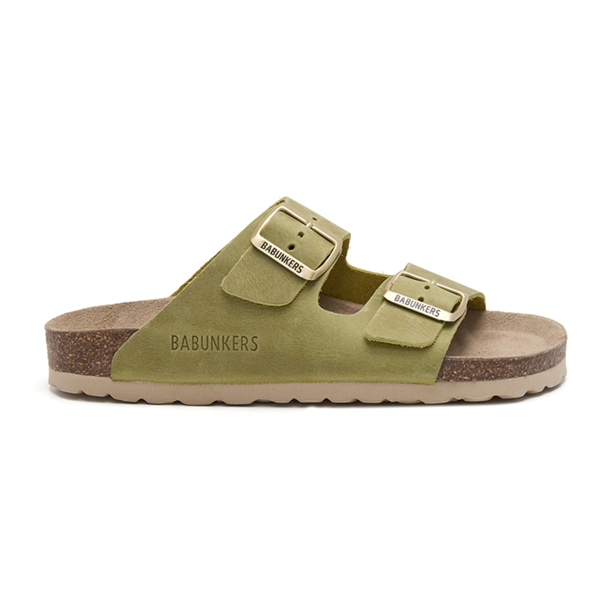 SANDALIA BABUNKERS VERDE