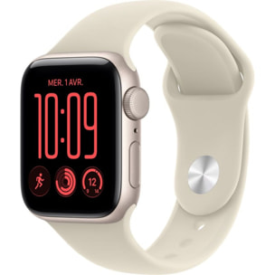 Montre connectée APPLE WATCH SE 3 40mm Lumière / Sable M/L