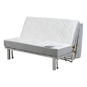 Banquette BZ WASHINGTON 140 x 190, matelas Simmons, coton pacifico