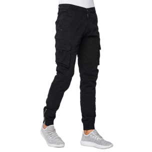 Pantalone Hot Buttered BINALONGBAY con tasconi nero