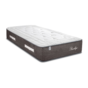 Ensemble Matelas Privilège & Sommier KIT15, 30 cm, Ressorts Ensachés & Mémoire de Forme, technologie Tri-Lattes, Soutien Ferme