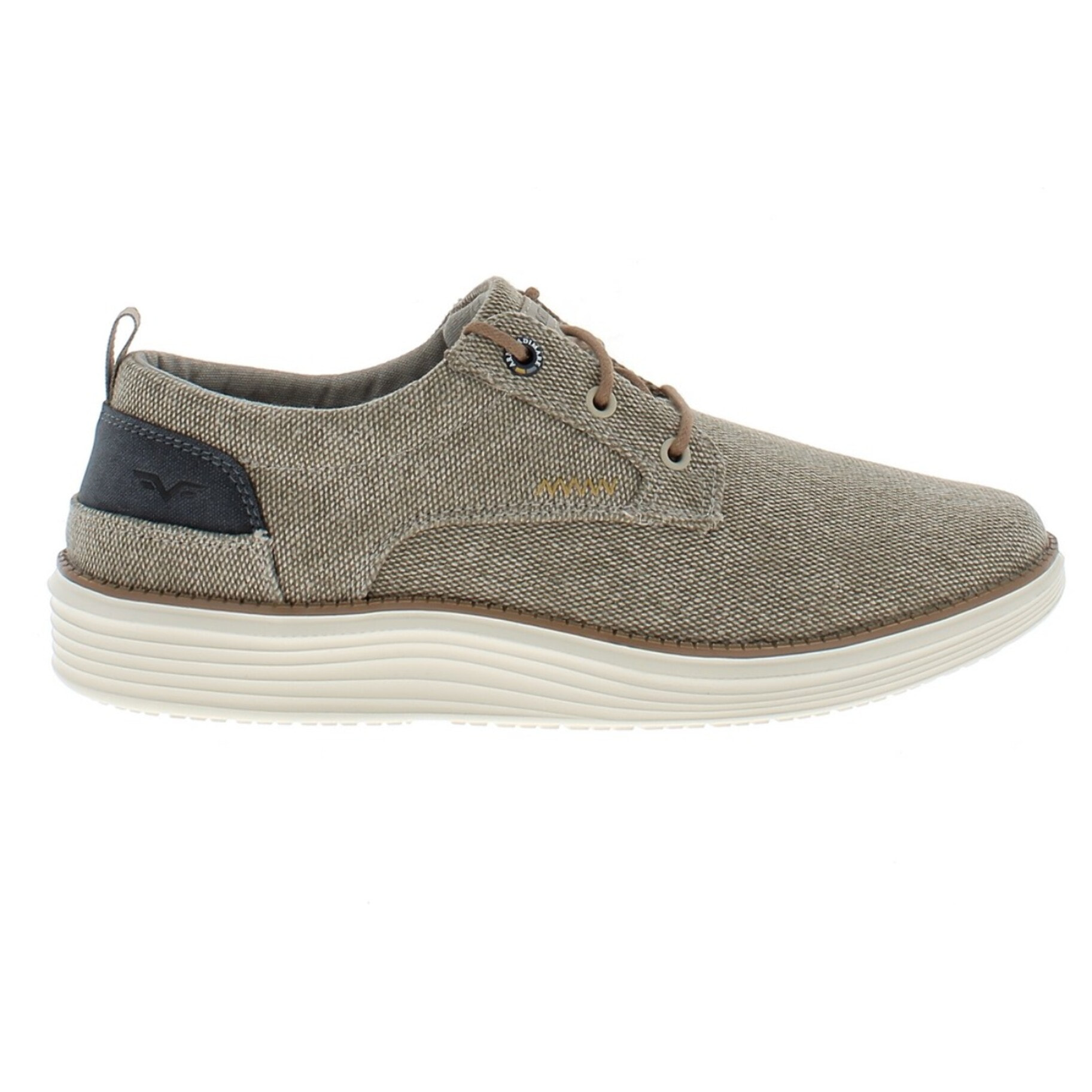 Armata di Mare Scarpe Uomo Sneakers Casual Stringate con Soletta Rimovibile in Memory Foam AMU S25L705 Beige