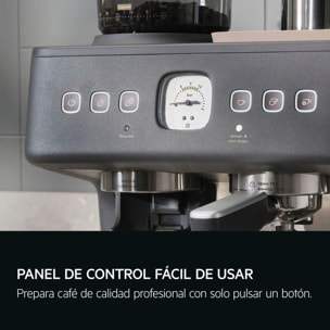AEG Máquina de café espresso con tecnología avanzada de molido, 2200 W de potencia y 20 bares de presión EC8-1-8BP