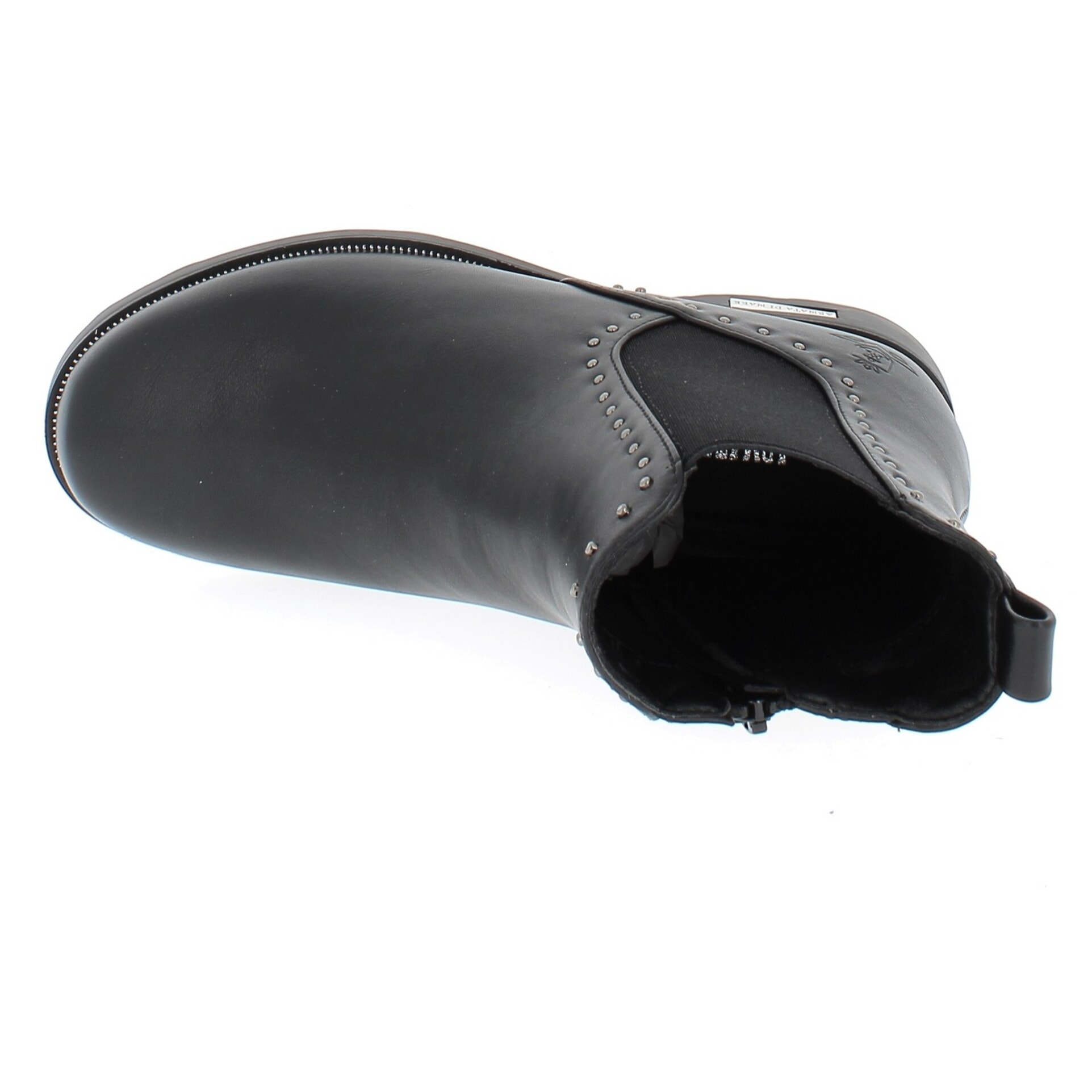 Armata di Mare Scarpe Donna Chelsea Boots con Zip Laterale AMD W52C66 Black