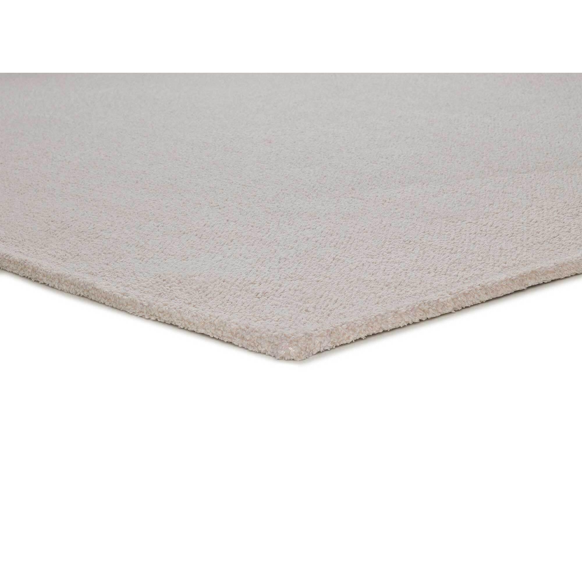 SAFFI Alfombra lisa lavable blanco, varias medidas disponibles