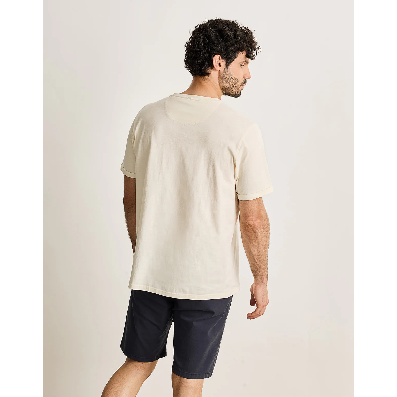 Camiseta Manga Corta Off White - Motodean