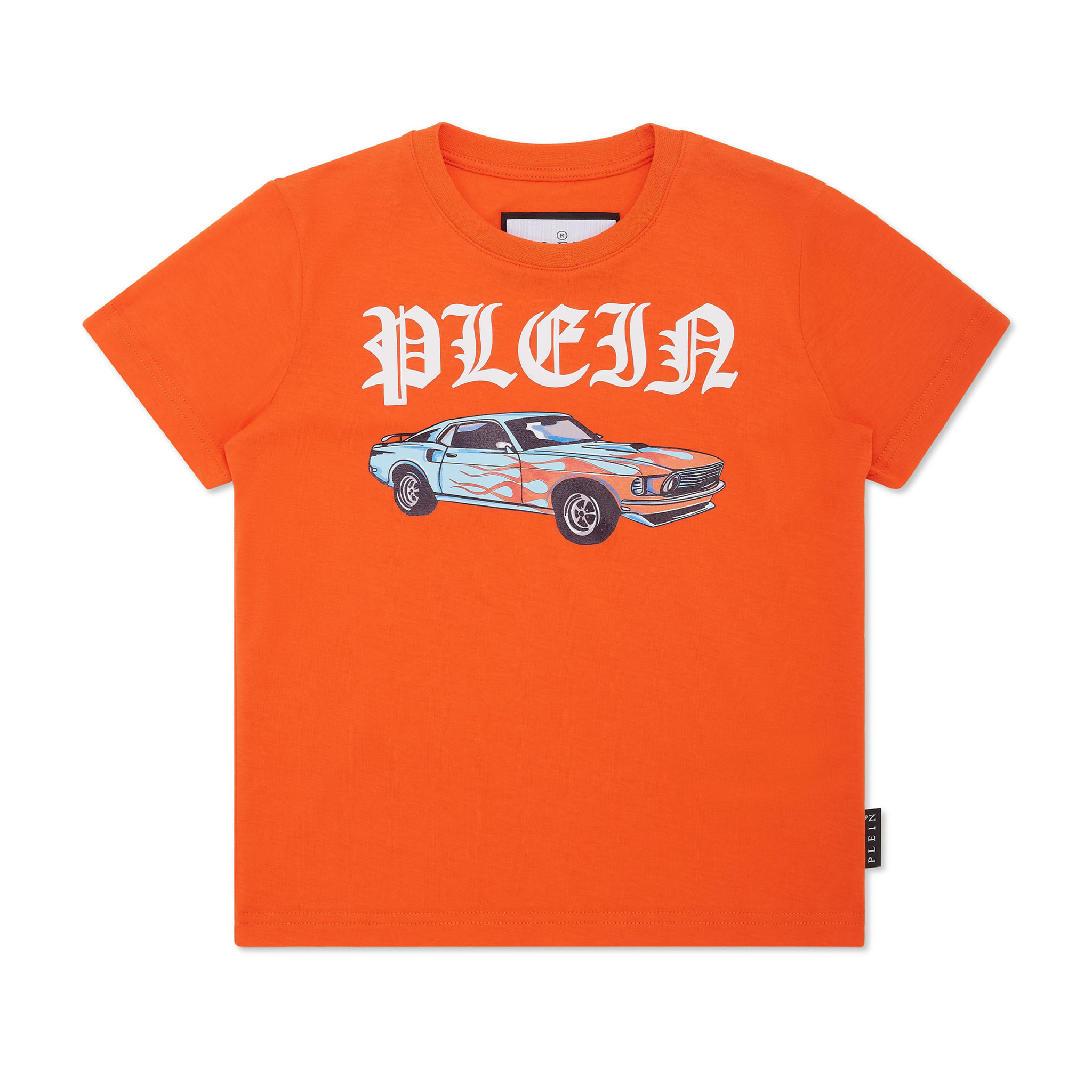 PHILIPP PLEIN T-Shirt Round Neck Ss RACING