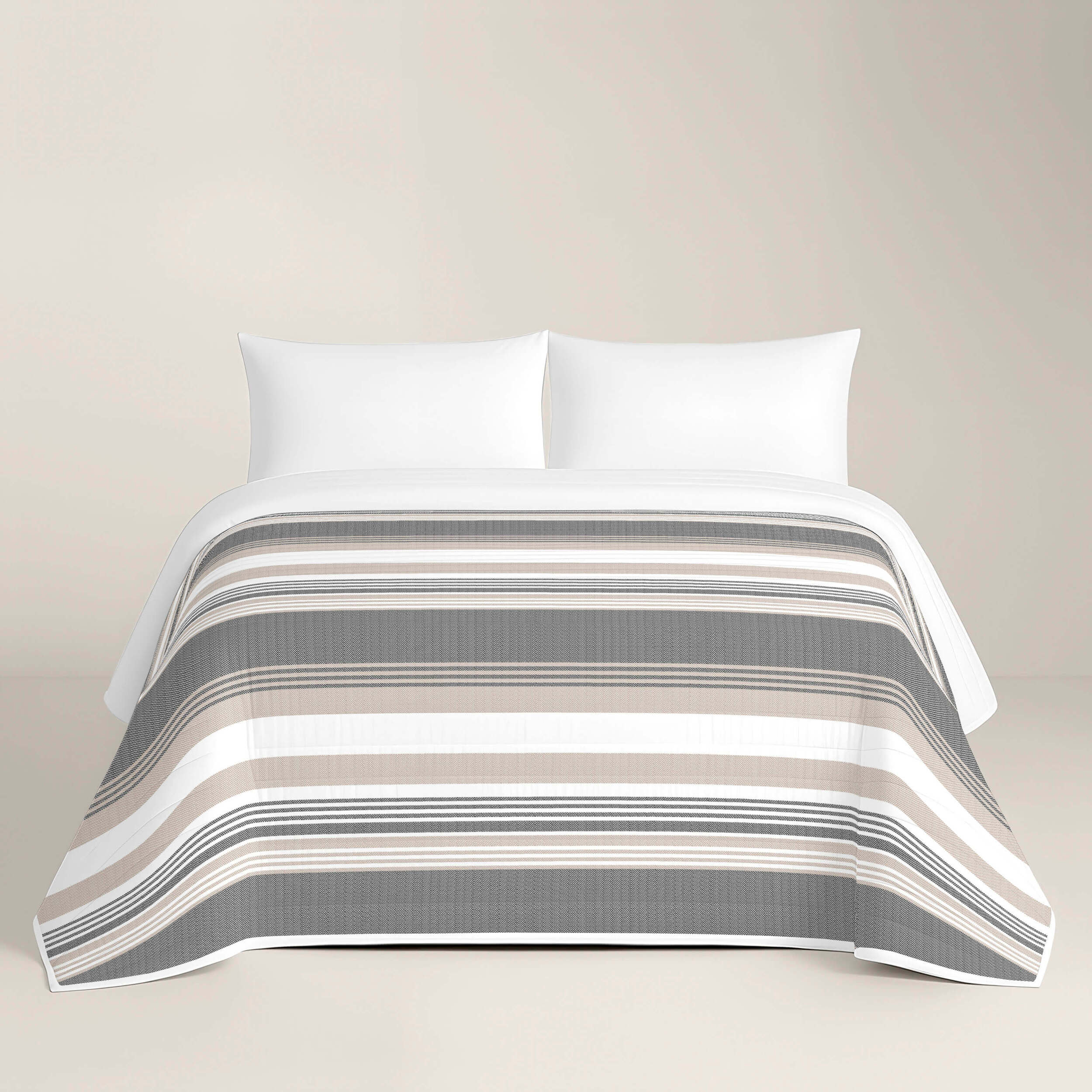 Colcha Bouti Estampada - 2/3 Piezas - 100% Poliéster - Microfibra - 70 gr/m² - William